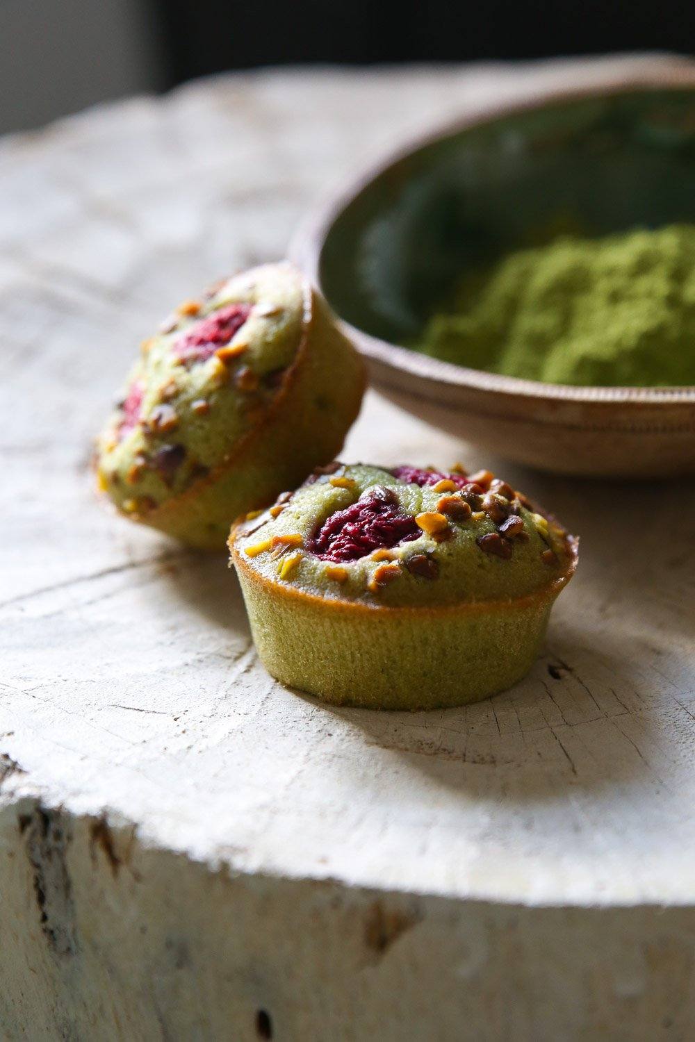 Delicious Matcha and Raspberry Sweet Cakes | Matcha Dessert