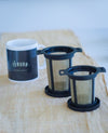 Zwei Tee-Aufgusskorben Teegeschirr aus hitzebeständigem Kunststoff - tea brewing basket