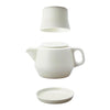 COULEUR Weisse Porzellan Teekanne Teegeschirr - COULEUR teapot Teaware Kinto
