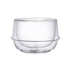 200 ml kleine Teetasse aus transparentem Glas Kronos Tasse Teegeschirr Kinto - 200 ml small transparent glass teacup Kronos cup Teaware Kinto